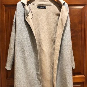 Zara oversized coat. Super pretty.